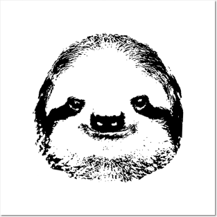 Sloth Posters and Art